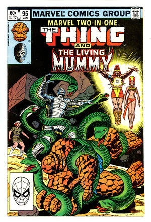 Marvel Two-in-One Vol 1 95 Mid Grade (1983)