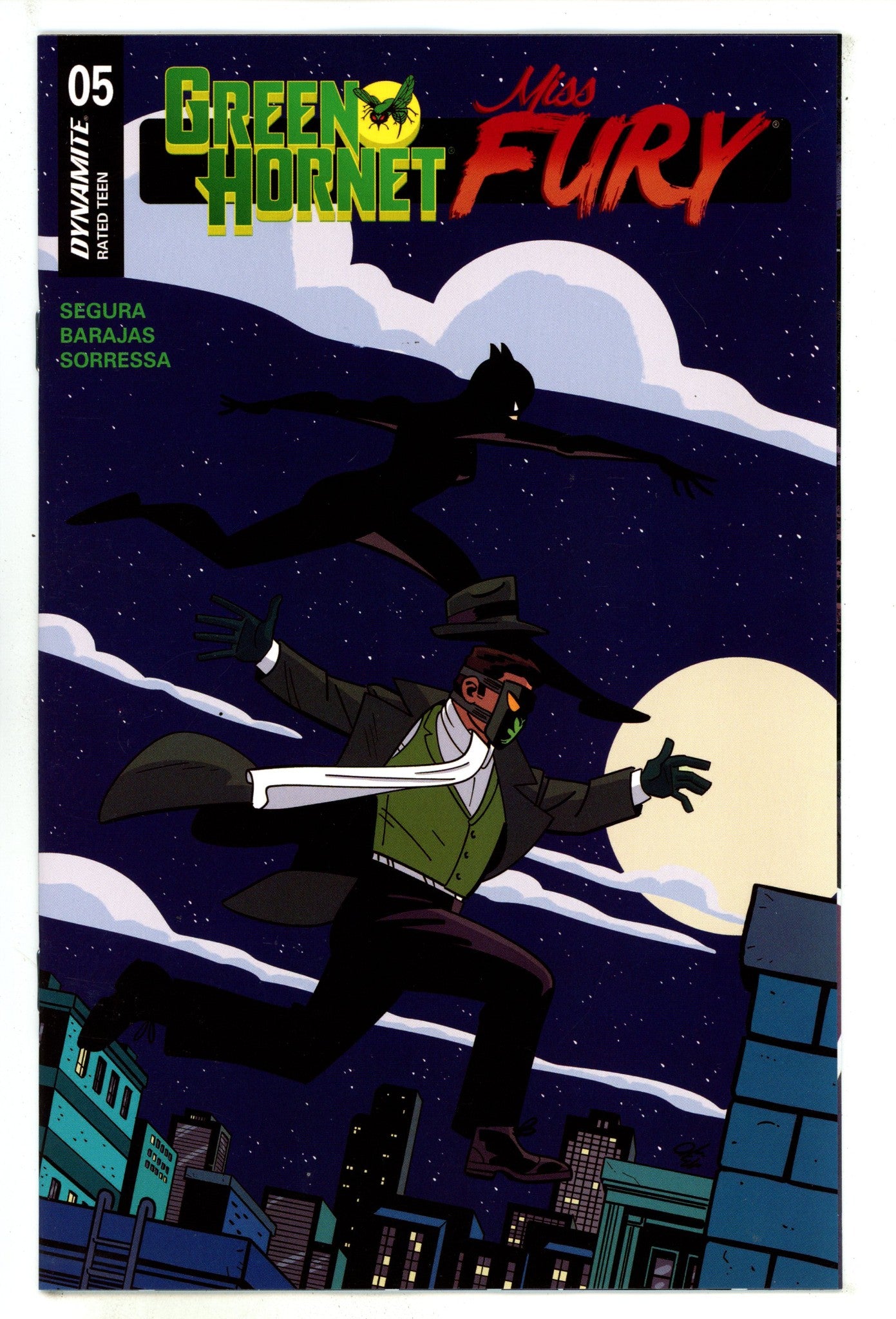 Green Hornet Miss Fury 5 Edgar Variant (2025)