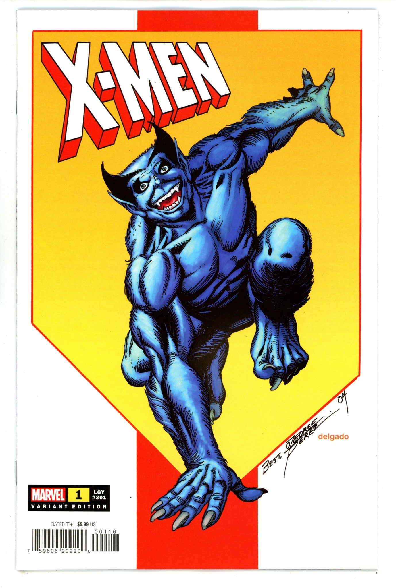 X-Men Vol 6 1 Pérez Incentive Variant VF/NM (2024)