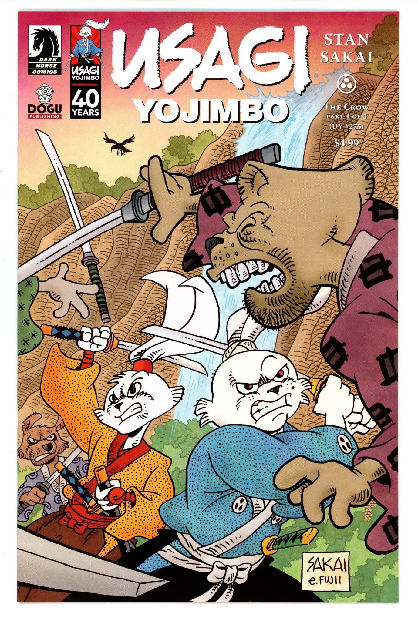 Usagi Yojimbo Crow 1 (2024)