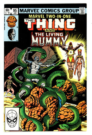 Marvel Two-in-One Vol 1 95 High Grade (1983)