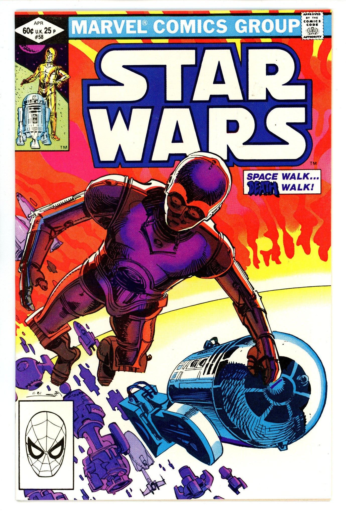 Star Wars Vol 1 58 VF/NM (9.0) (1982) 