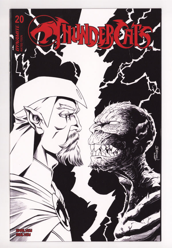 Thundercats 20 Shalvey B&W Incentive (2025)