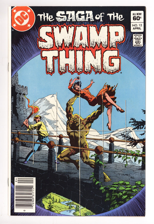 The Saga of Swamp Thing Vol 2 12 Mid Grade (1983) Newsstand