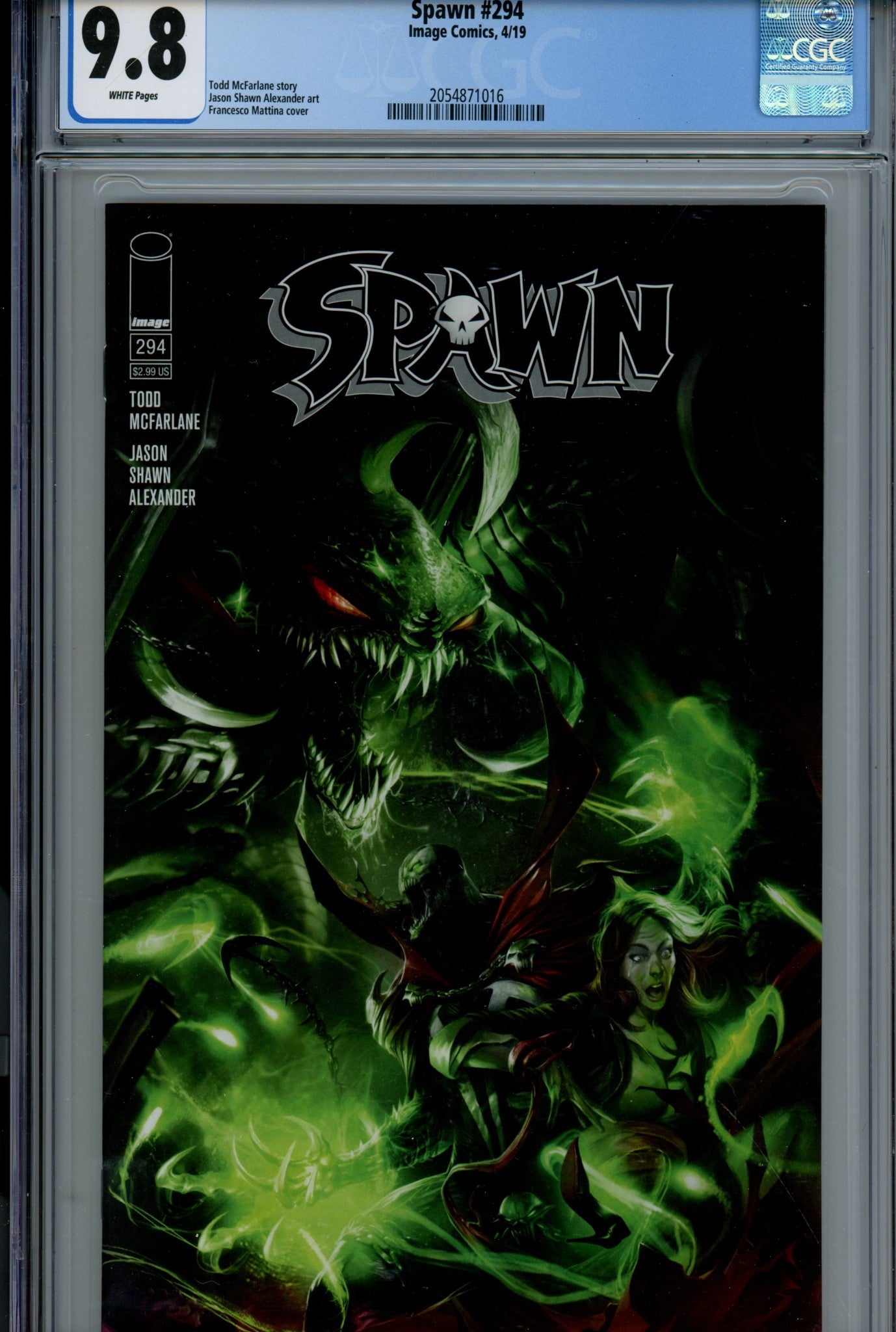 Spawn 294 CGC 9.8 (NM/M) (2019) 