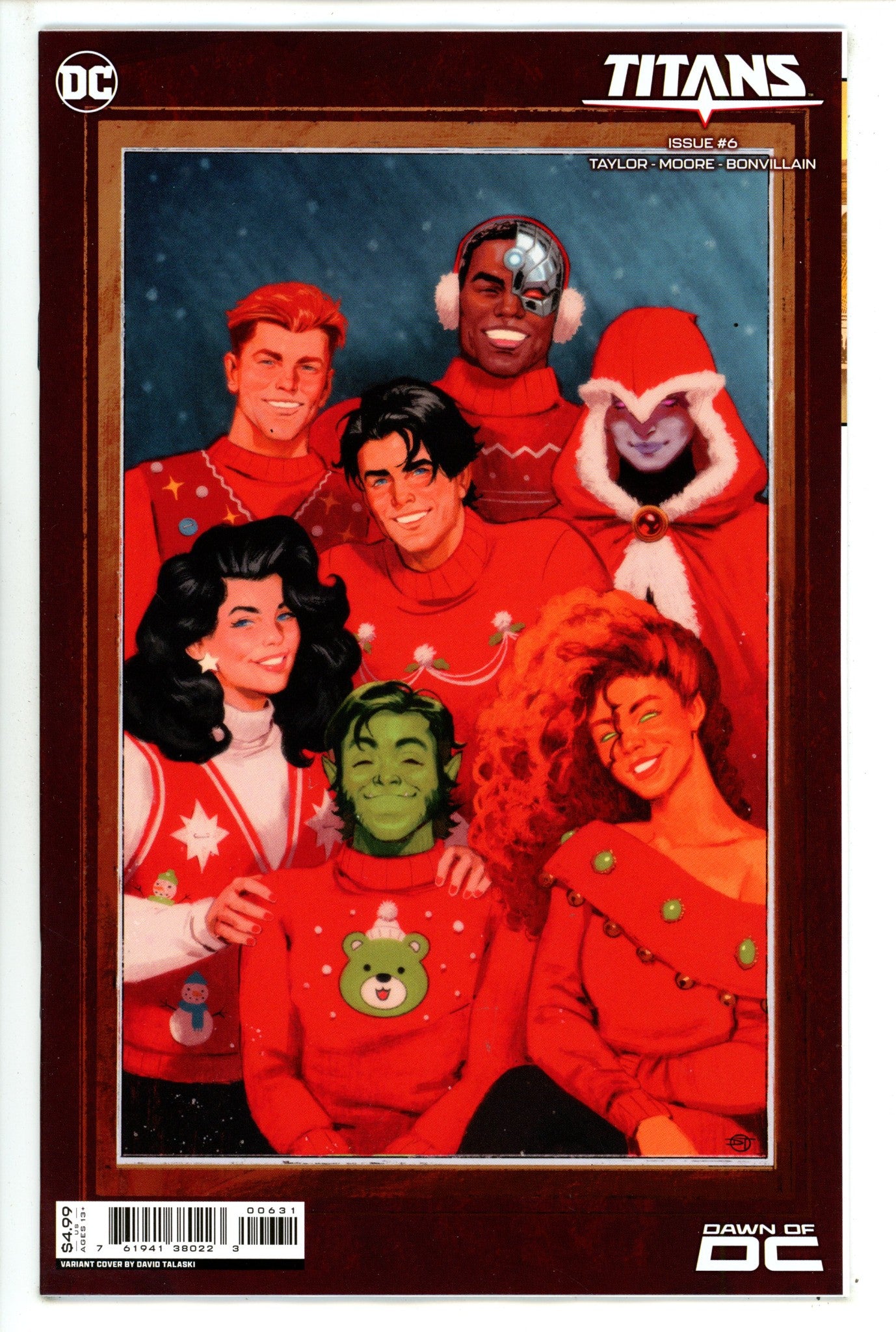 Titans Vol 4 6 Talaski Variant (2023)