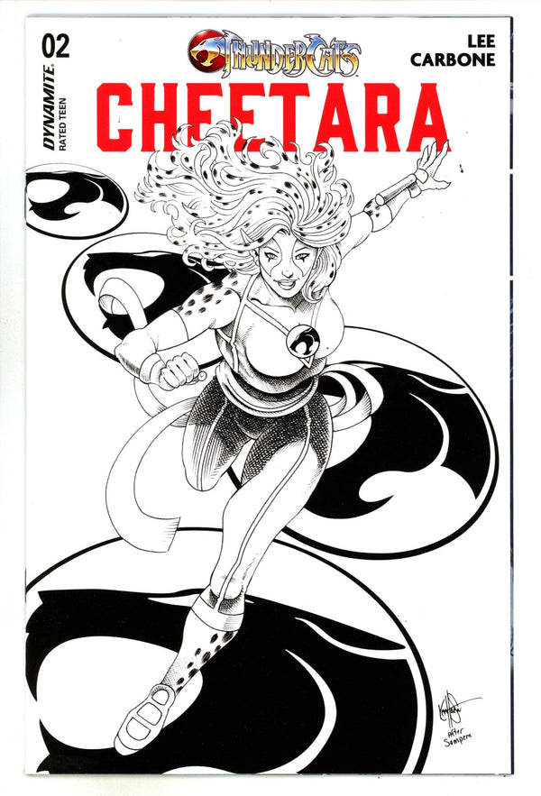 Thundercats Cheetara 2 Haeser Homage Line Art Incentive Variant (2024)