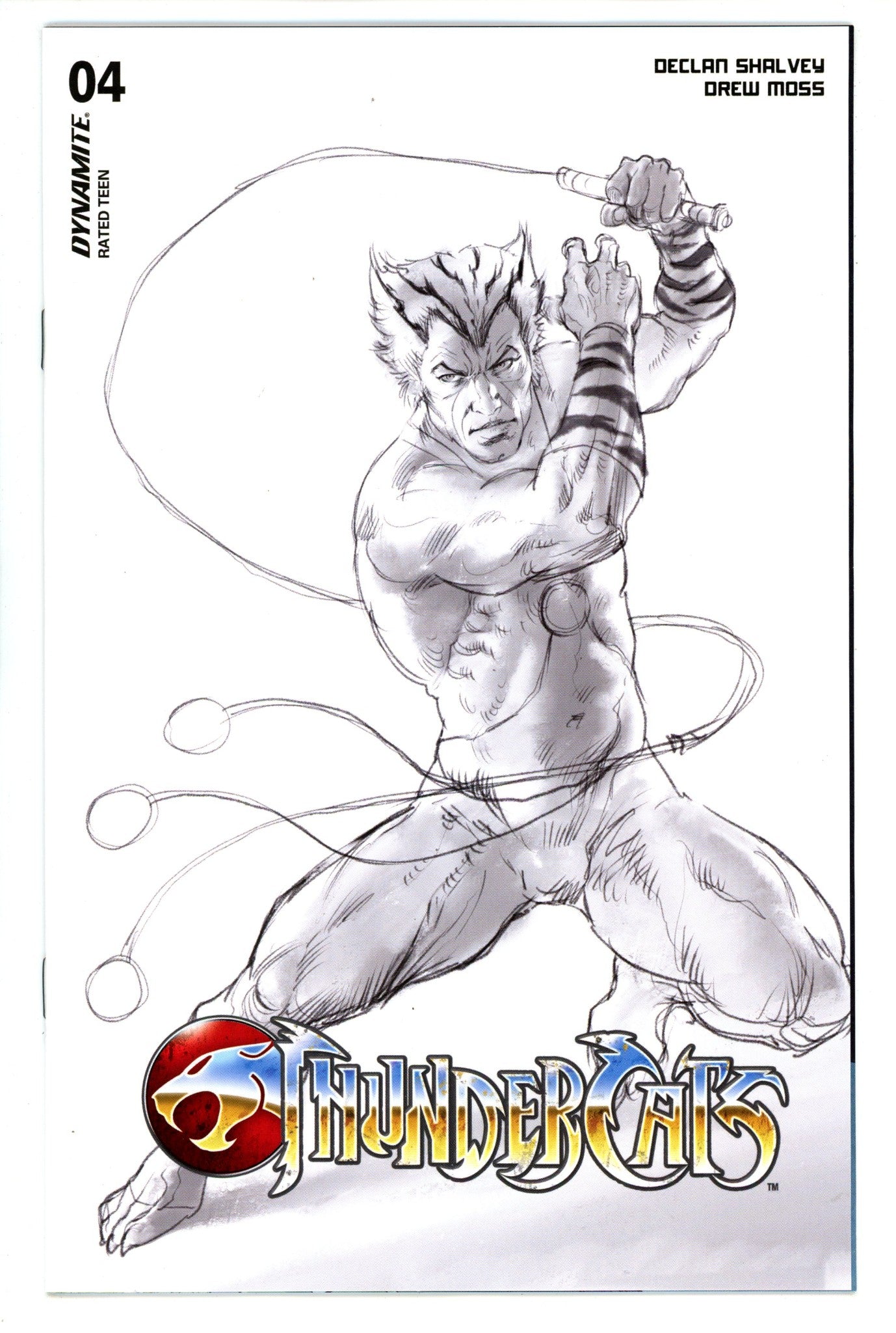 Thundercats 4 Parrillo Line Art Incentive Variant (2024)