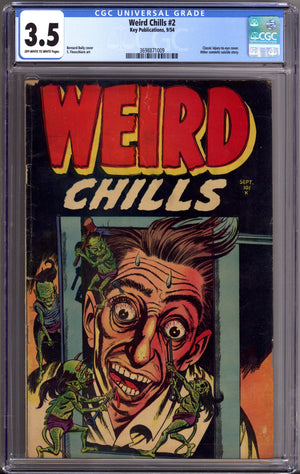 Weird Chills 2 CGC 3.5 (VG-) (1954)