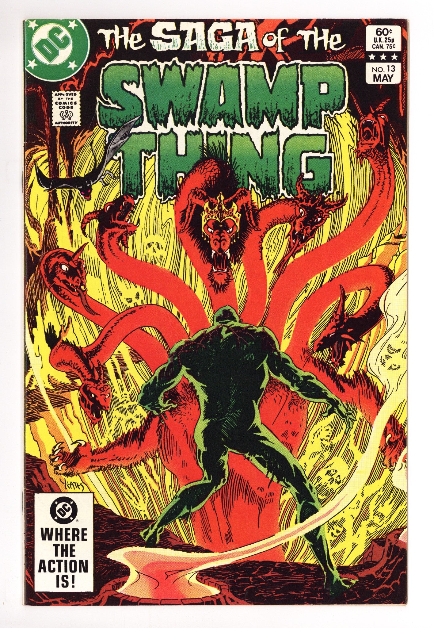 The Saga of Swamp Thing Vol 2 13 Mid Grade (1983) 