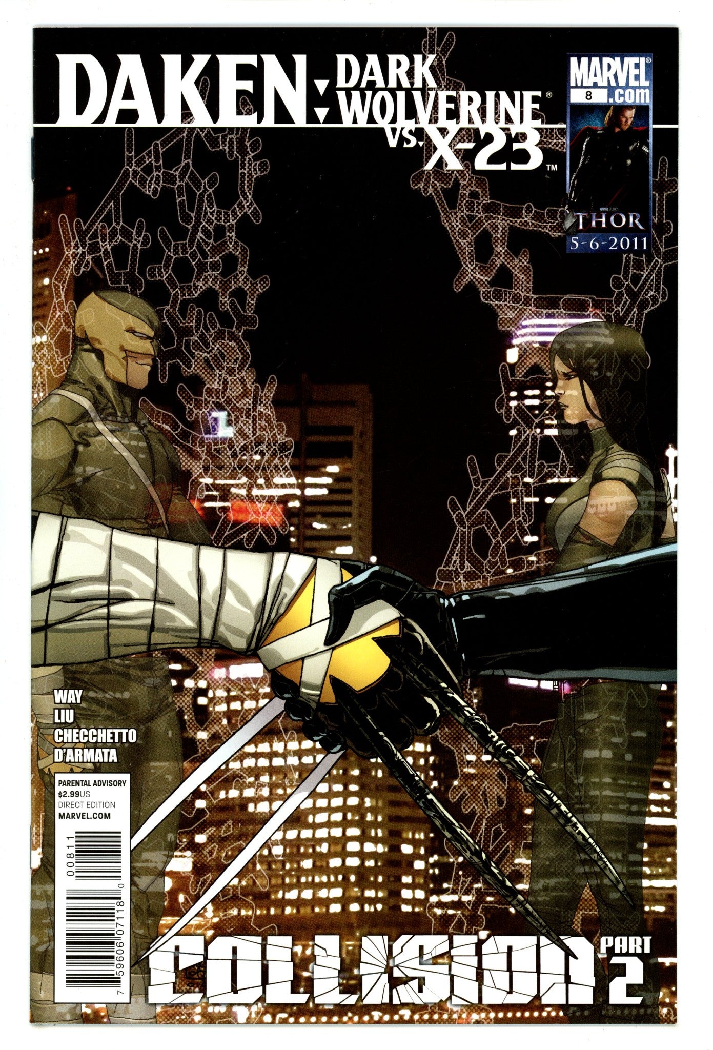 Daken: Dark Wolverine 8 High Grade (2011) 