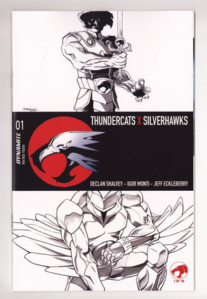 Thundercats X Silverhawks 1 Shalvey B&W Incentive NM (2026)