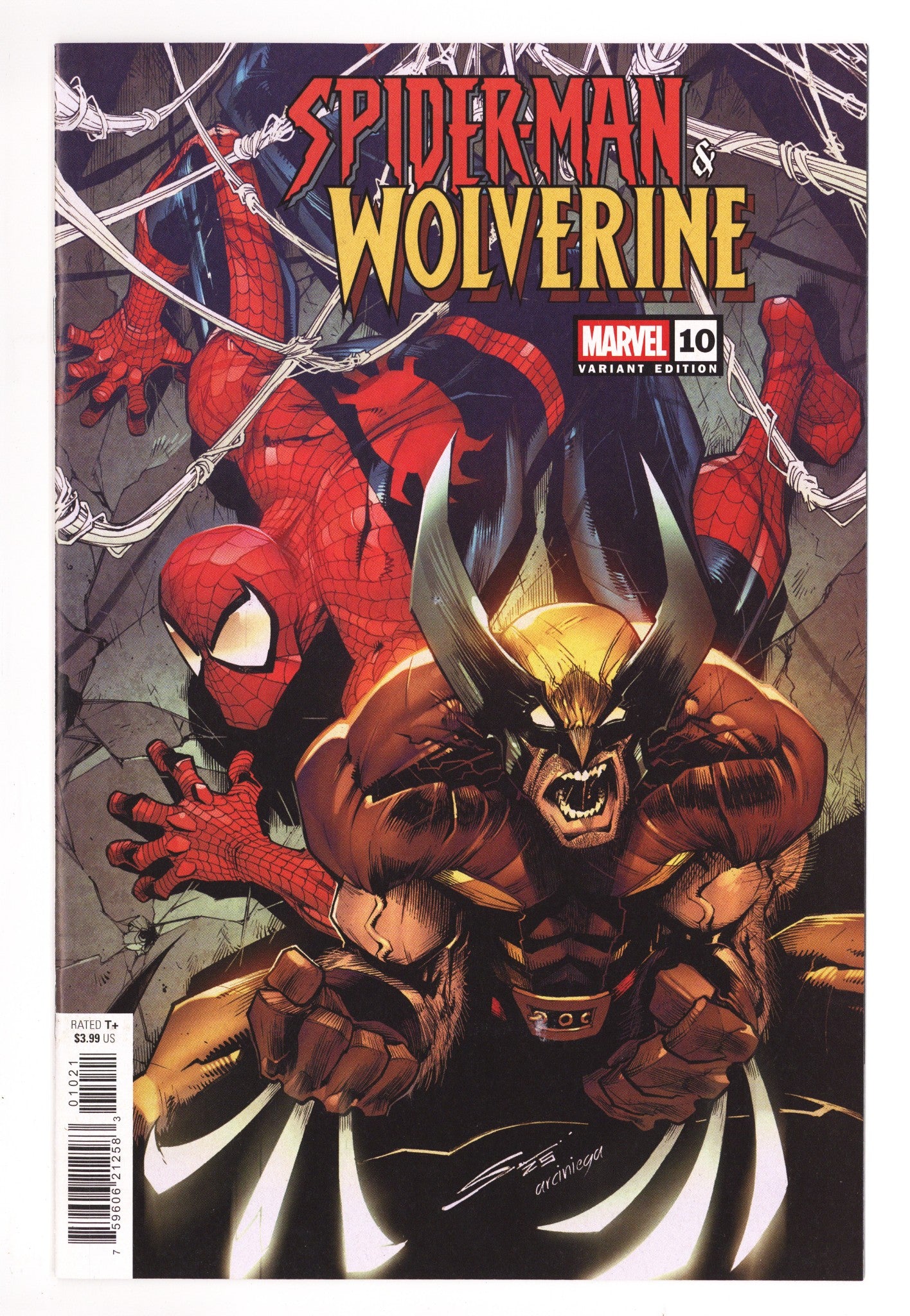 Spider-Man & Wolverine 10 Sandoval Variant (2025)
