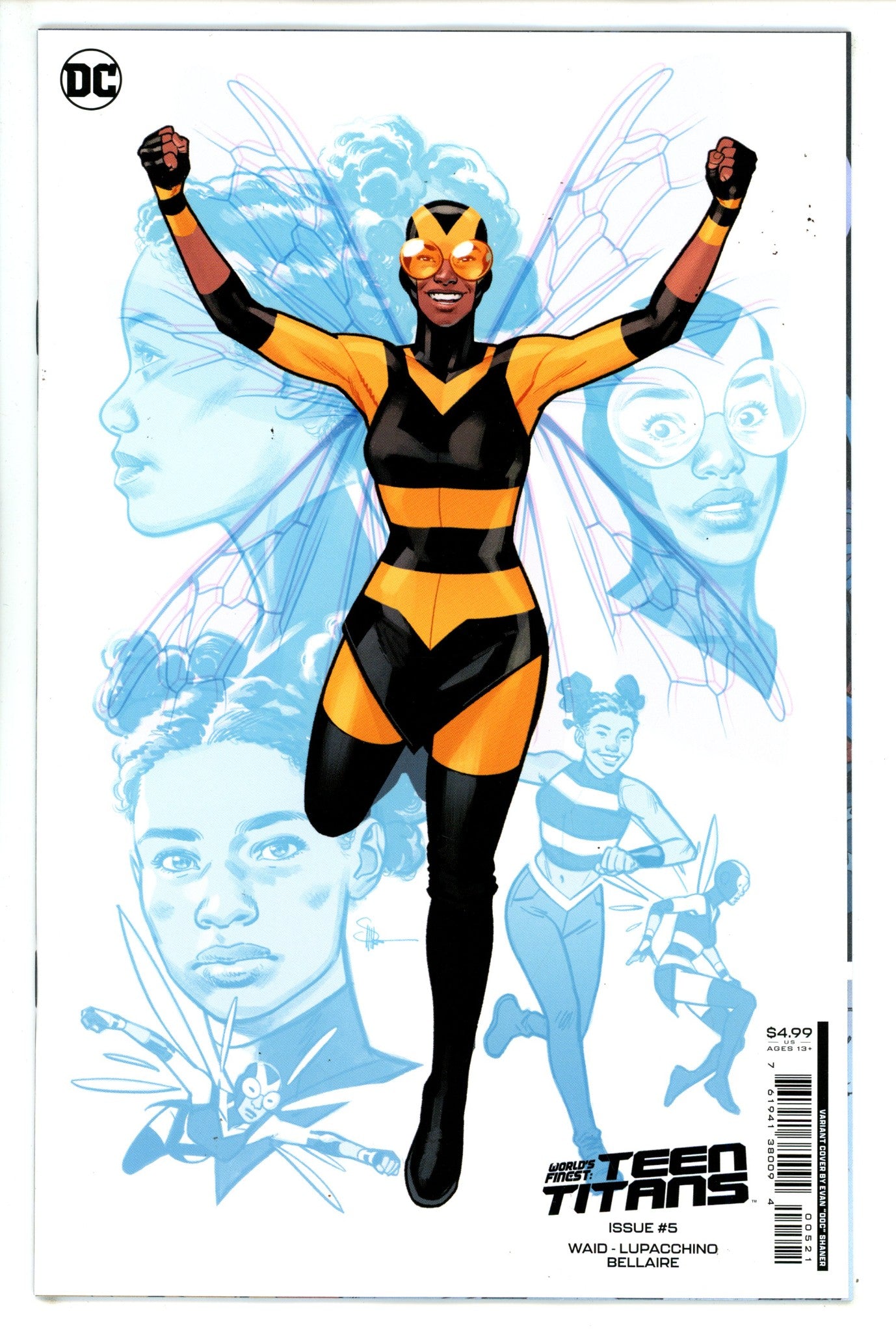 Worlds Finest Teen Titans 5 Shaner Variant (2023)