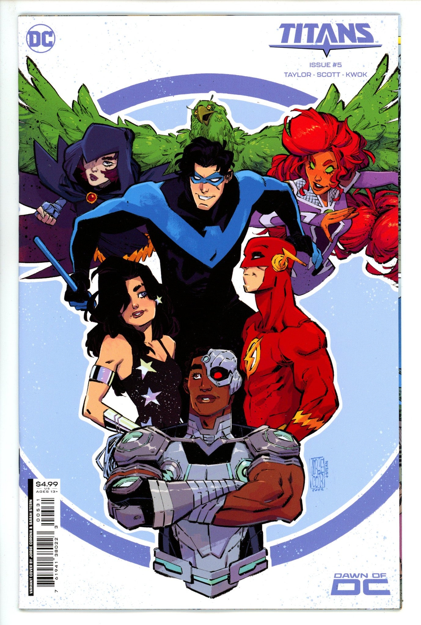 Titans Vol 4 5 Corona Variant (2023)