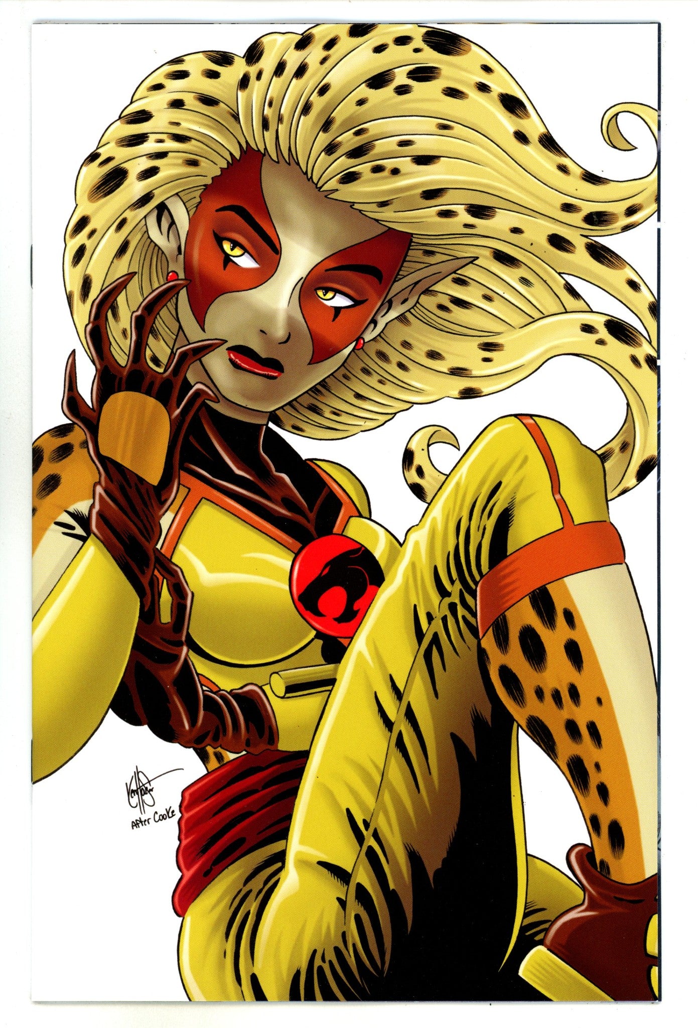 Thundercats Cheetara 2 Haeser Homage Virgin Variant NM- (2024)