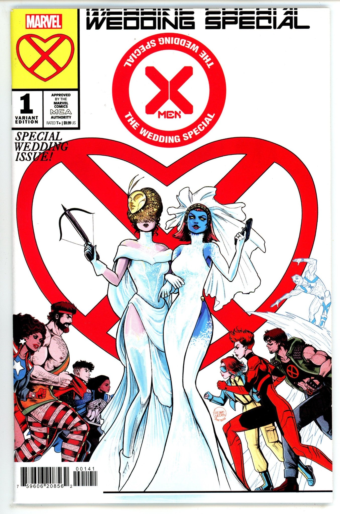X-Men Wedding Special 1 Vecchio Homage Variant (2024)