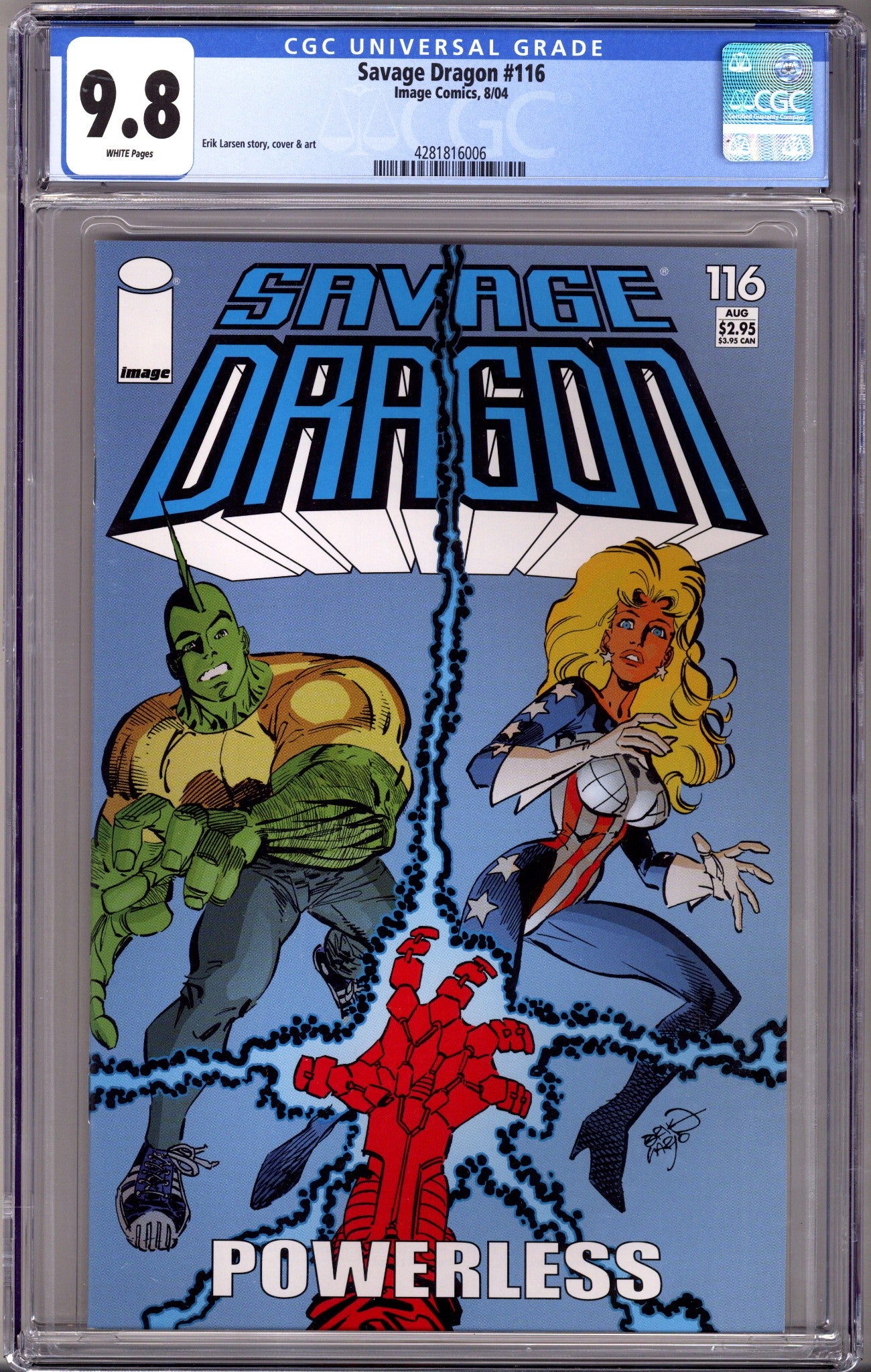 Savage Dragon Vol 2 116 CGC 9.8 (2004)
