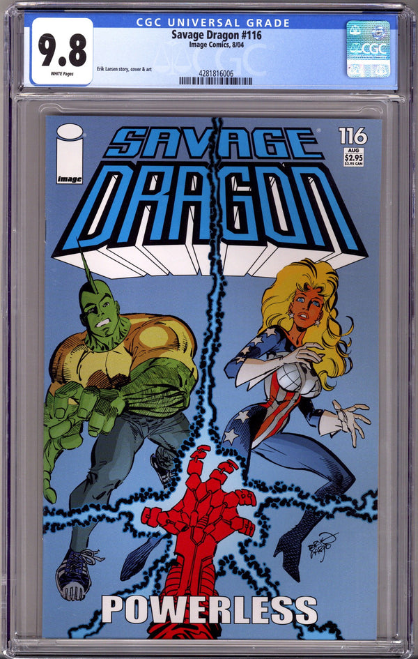 Savage Dragon Vol 2 116 CGC 9.8 (2004)