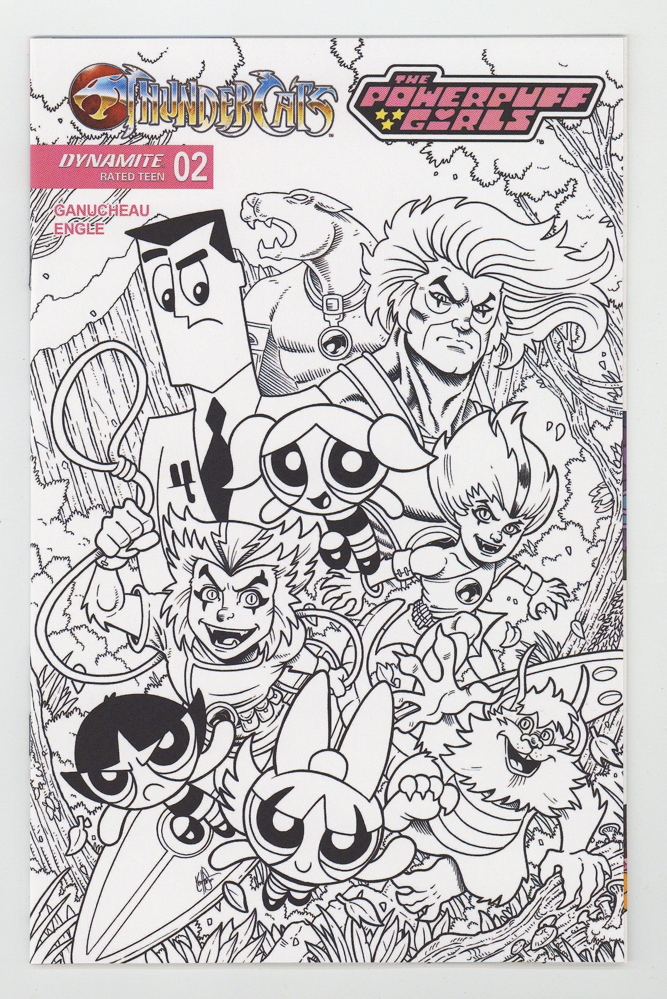 Thundercats Powerpuff Girls 2 Haeser B&W Incentive (2025)