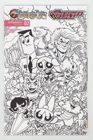 Thundercats Powerpuff Girls 2 Haeser B&W Incentive (2025)