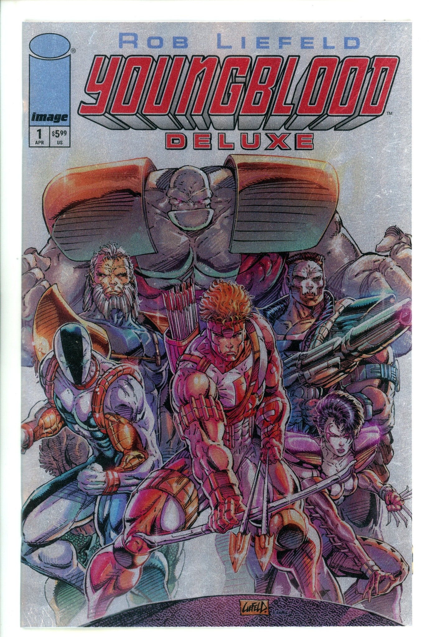 Youngblood Deluxe 1 Liefeld Foil Variant (2025)