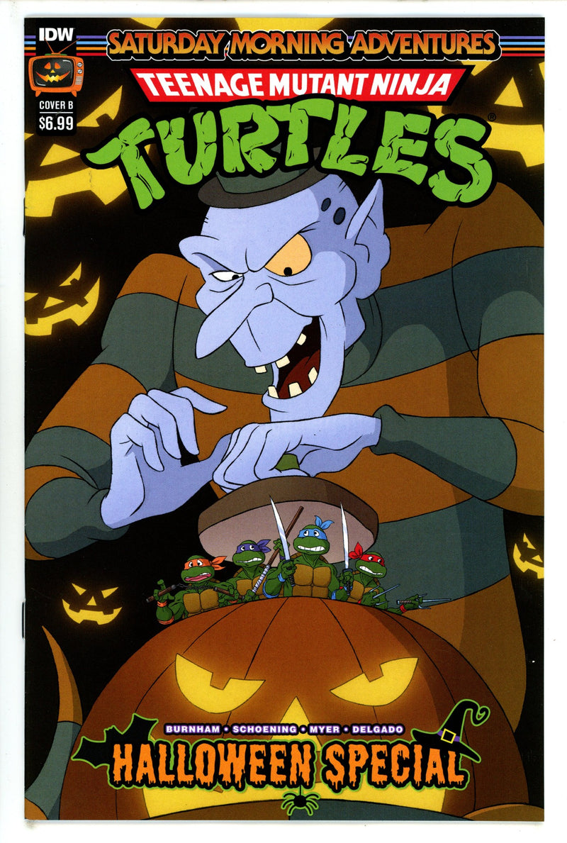 Teenage Mutant Ninja Turtles Saturday Morning Adventures Halloween Special 1 Schoening Variant (2023)