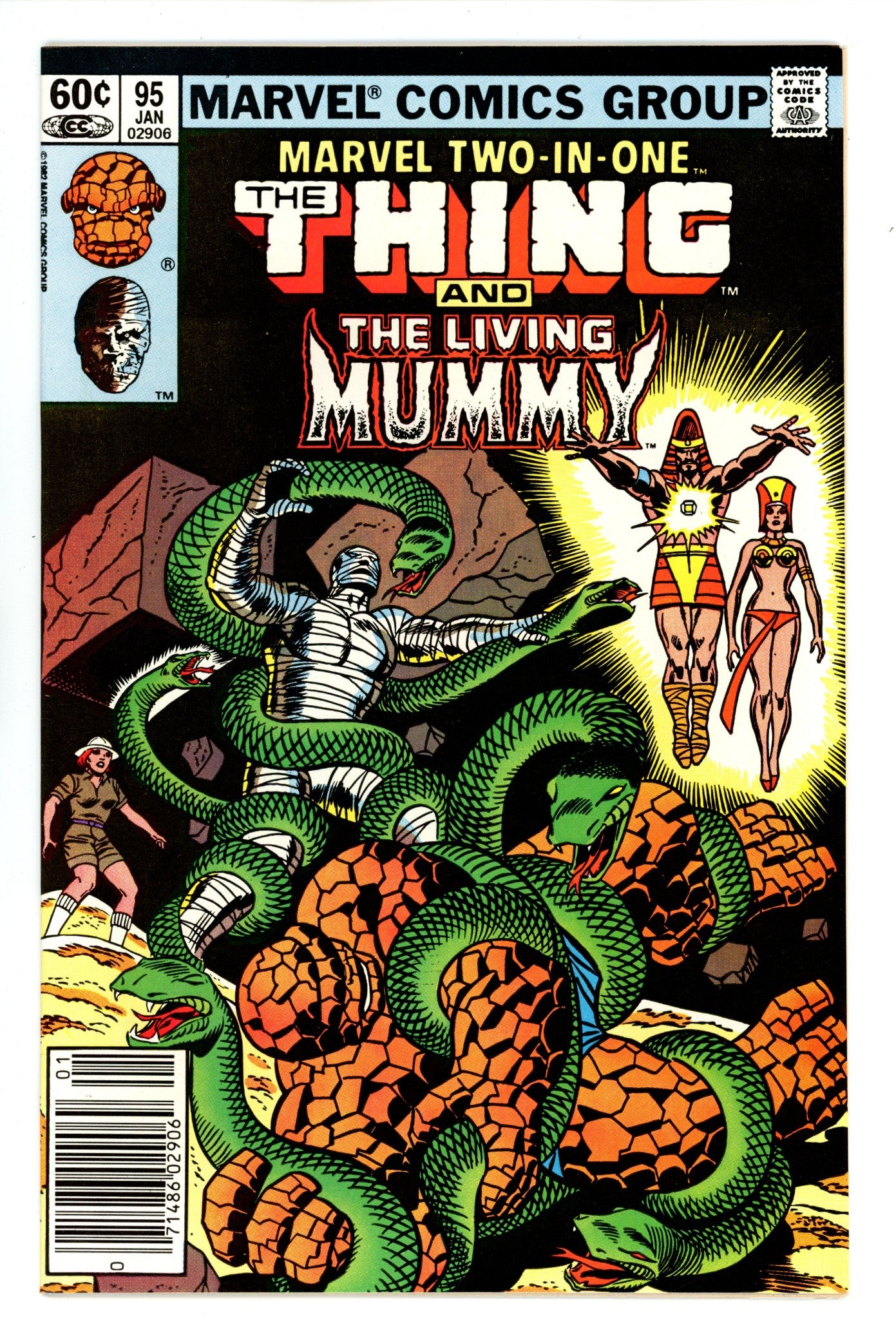 Marvel Two-in-One Vol 1 95 High Grade (1983) Newsstand 