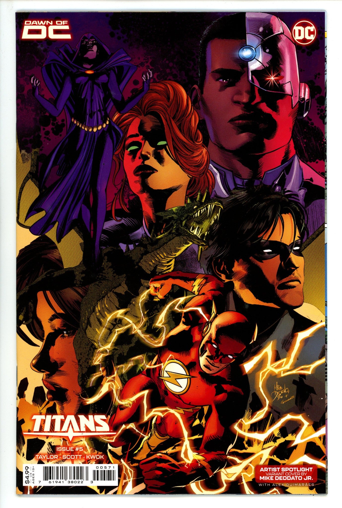 Titans Vol 4 5 Jr. Variant (2023)