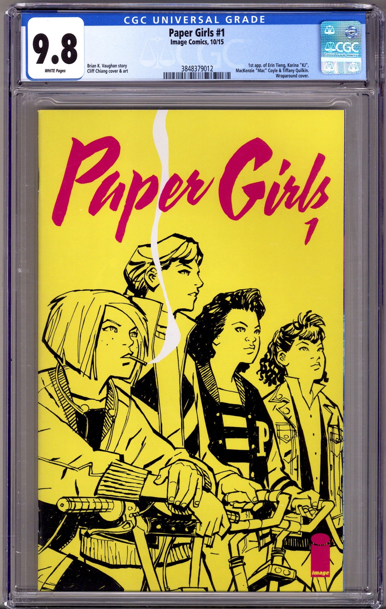 Paper Girls   1 CGC 9.8 (NM/M)   (2015)        