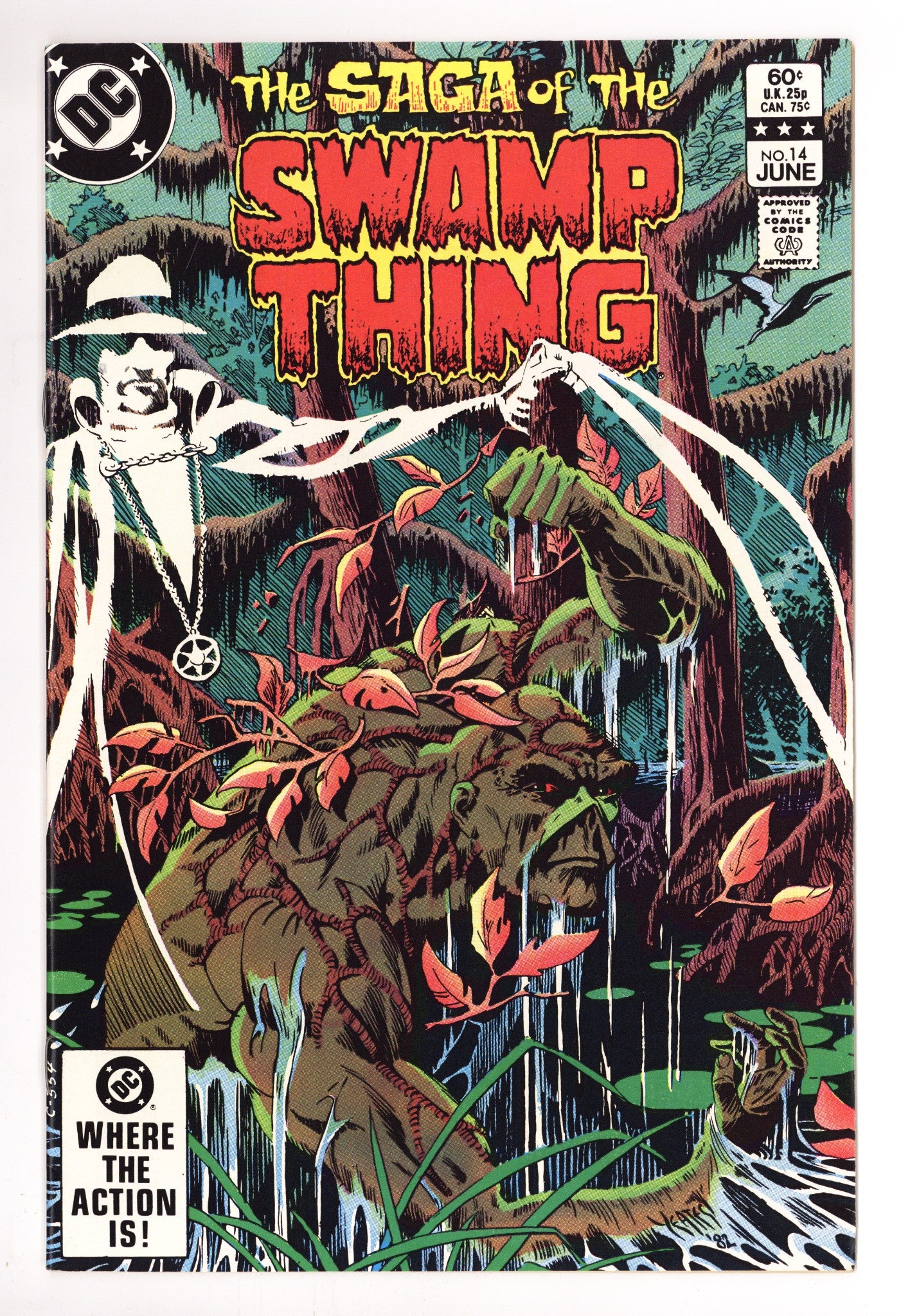 The Saga of Swamp Thing Vol 2 14 Mid Grade (1983) 