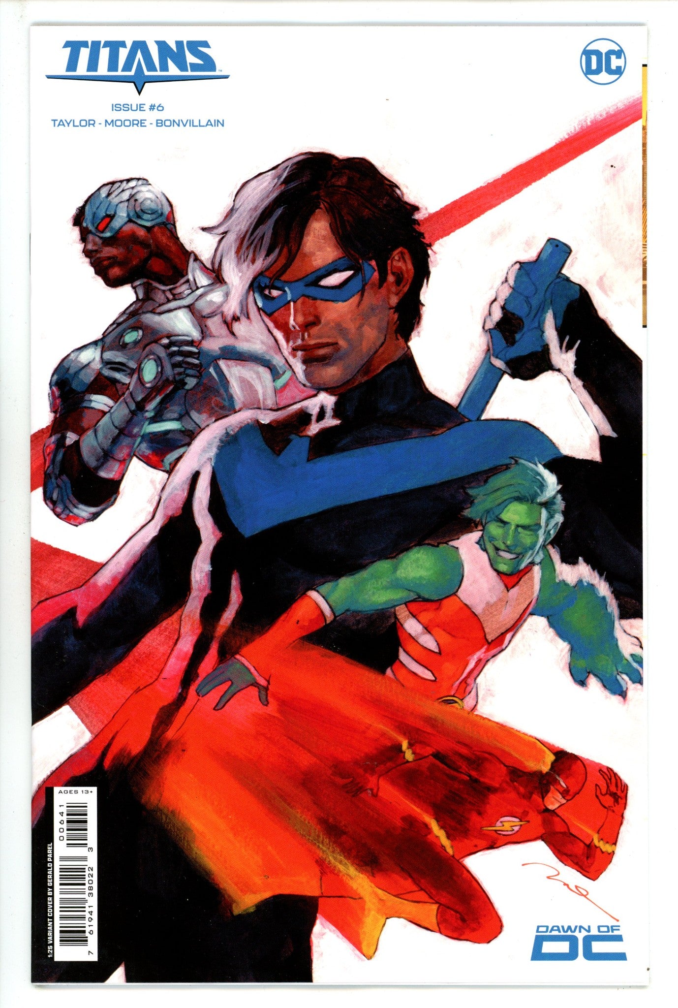 Titans Vol 4 6 Parel Incentive Variant NM (2023)