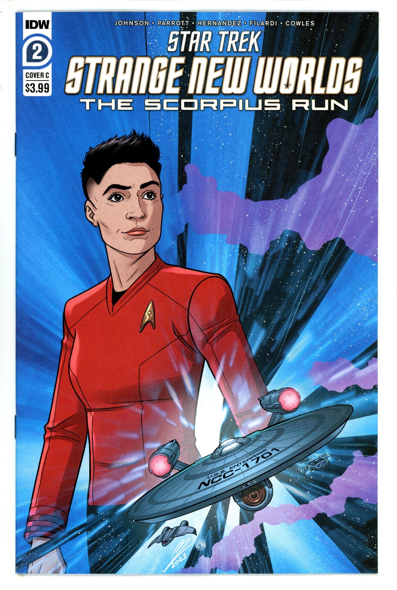 Star Trek Strange New Worlds Scorpius Run 2 Levens Variant (2023)