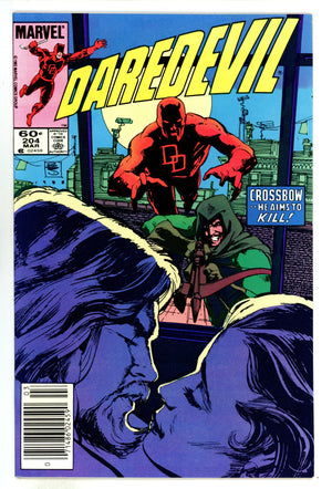 Daredevil Vol 1 204 NM- (9.2) (1984) Newsstand 