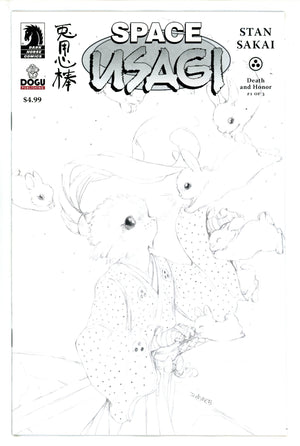Space Usagi Death & Honor 1 Meyer LCSD Sketch Variant (2023)