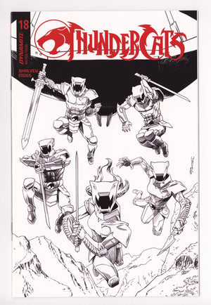 Thundercats 18 Shalvey B&W Incentive (2025)