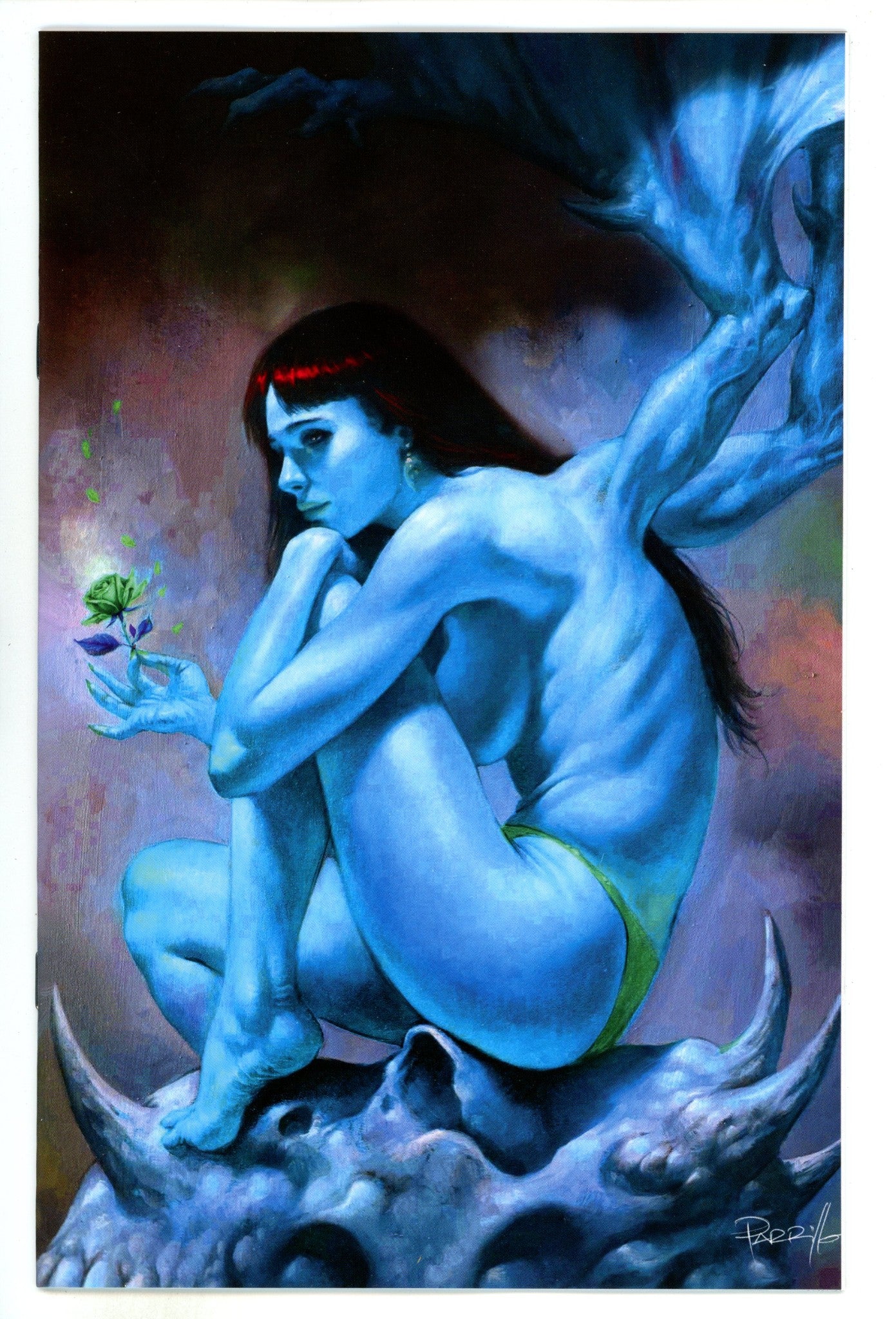 Vampirella Vol 7 672 Parrillo Ultraviolet Virgin Incentive Variant (2024)