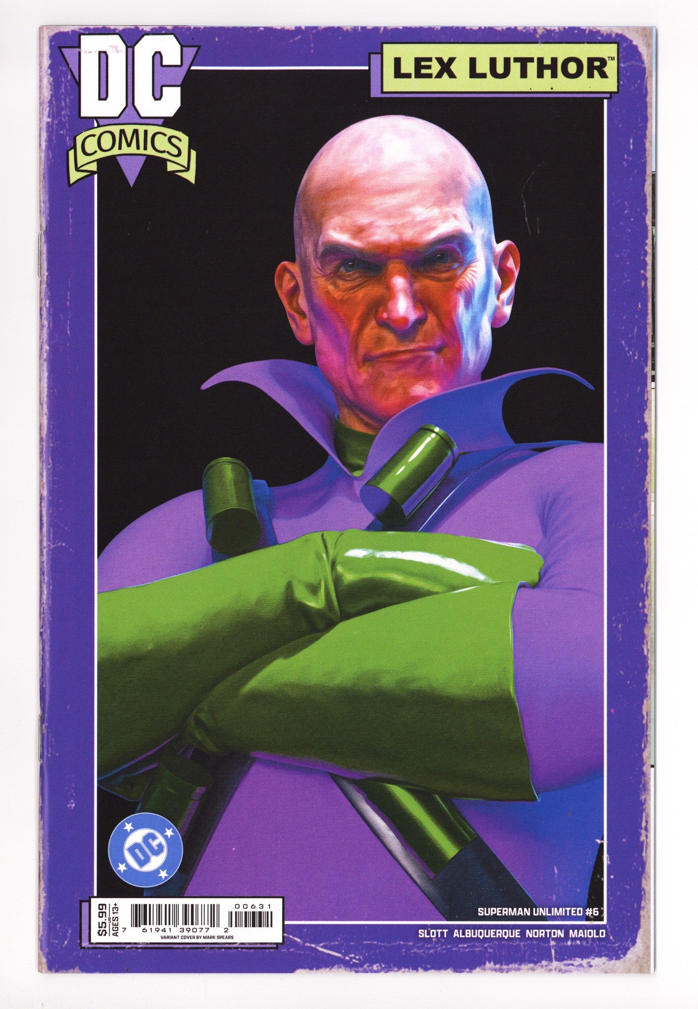 Superman Unlimited  6 Spears  Variant   (2025)