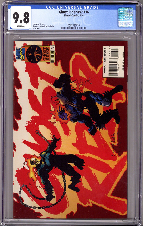Ghost Rider Vol 2 76 CGC 9.8 (1996)