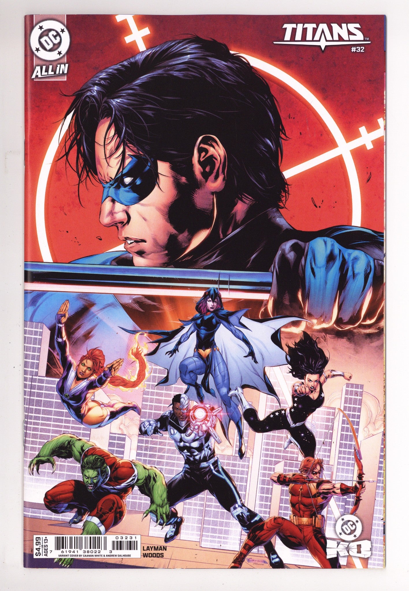 Titans Vol 4 32 White Variant (2026)