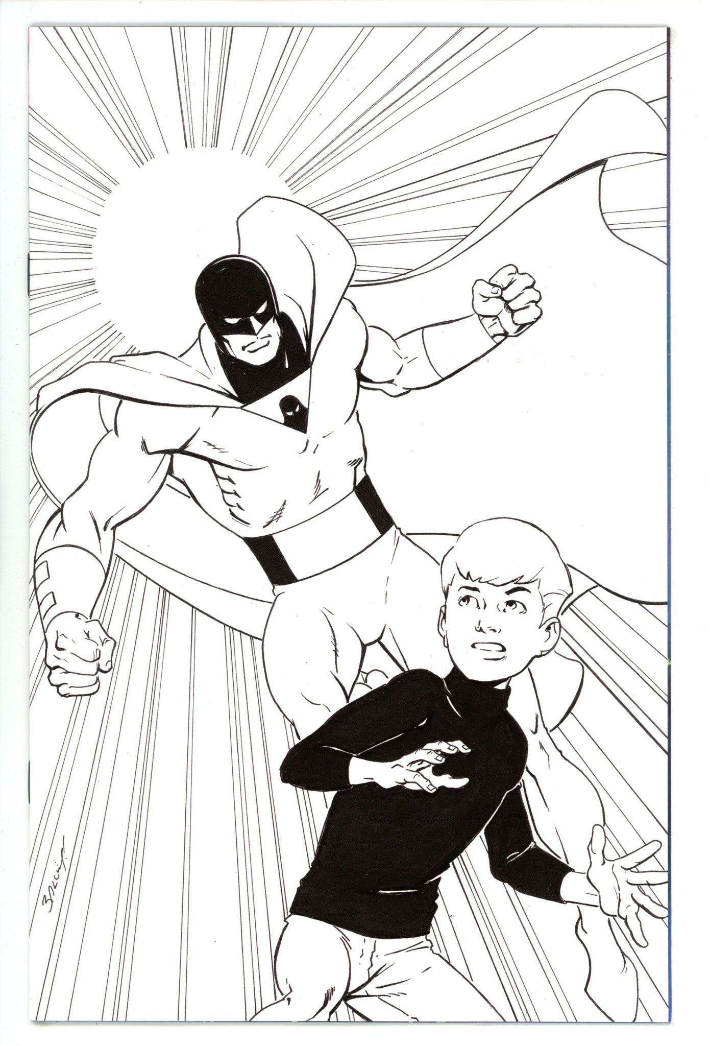 Space Ghost Jonny Quest Space Quest 2 Bagley B&W Virgin Incentive Variant (2025)