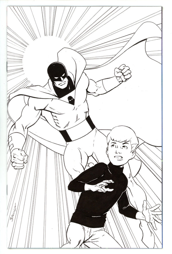 Space Ghost Jonny Quest Space Quest 2 Bagley B&W Virgin Incentive Variant (2025)