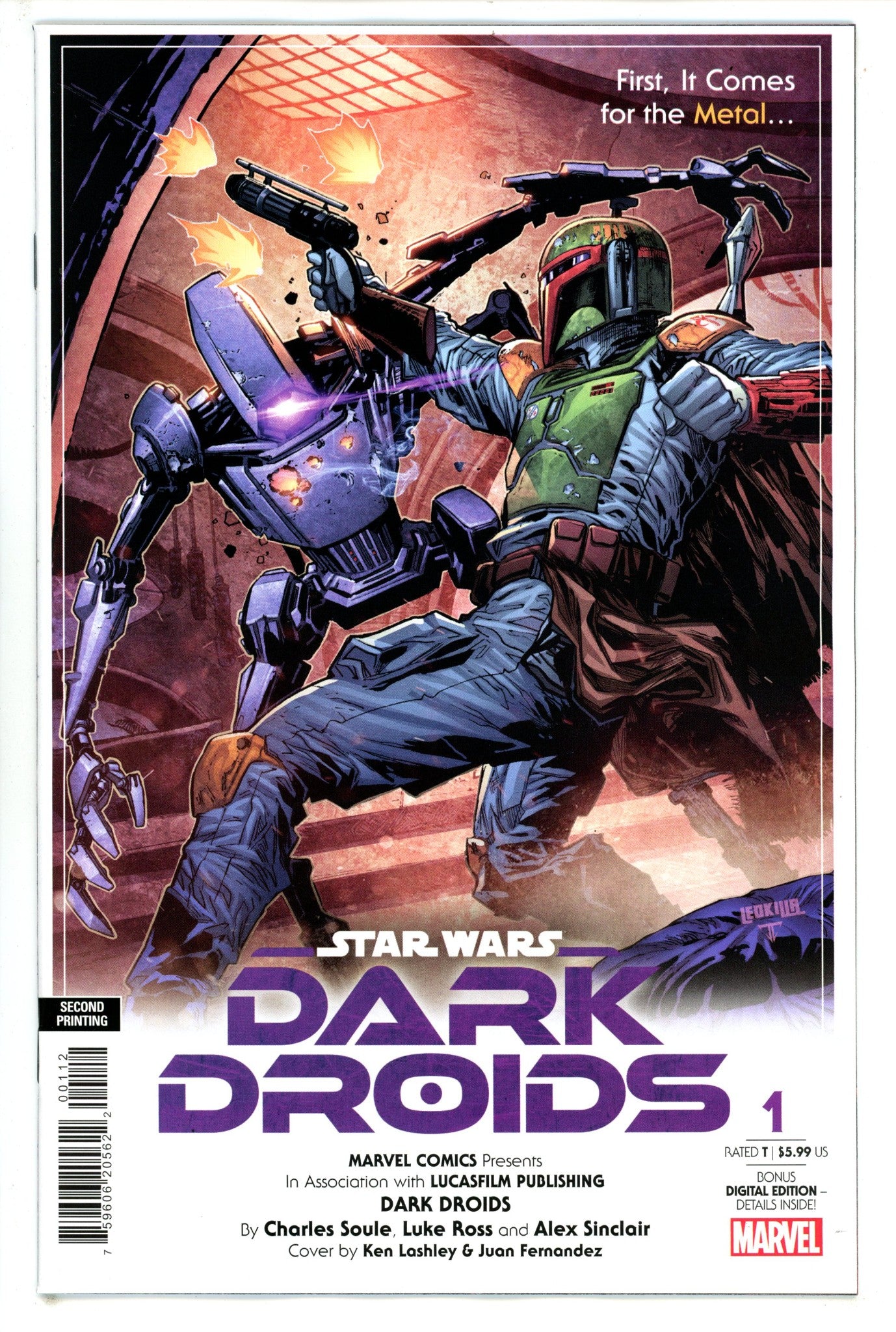 Star Wars Dark Droids 1 2Nd Print (2023)