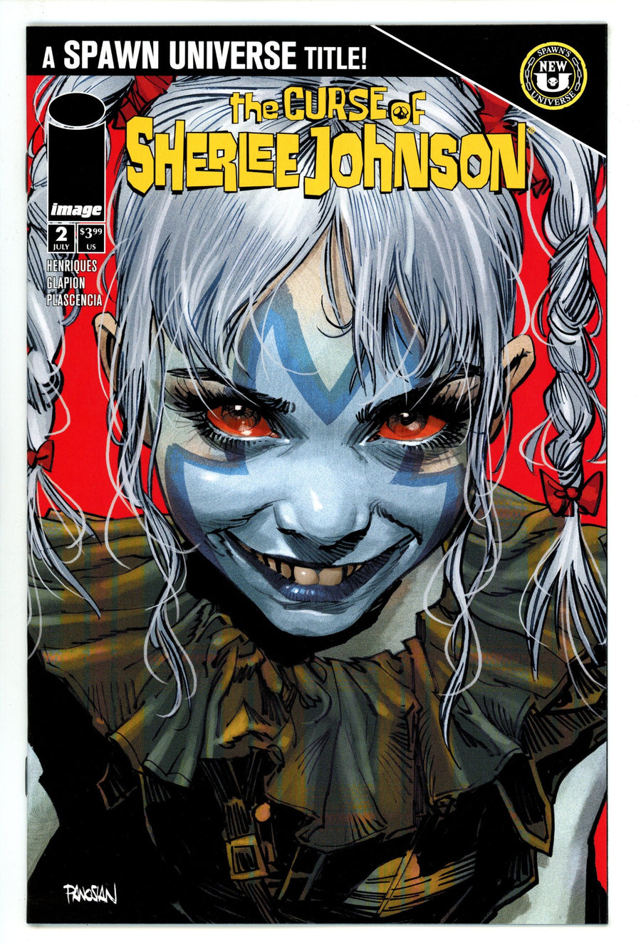Spawn The Curse Of Sherlee Johnson 2 Panosian Variant (2025)