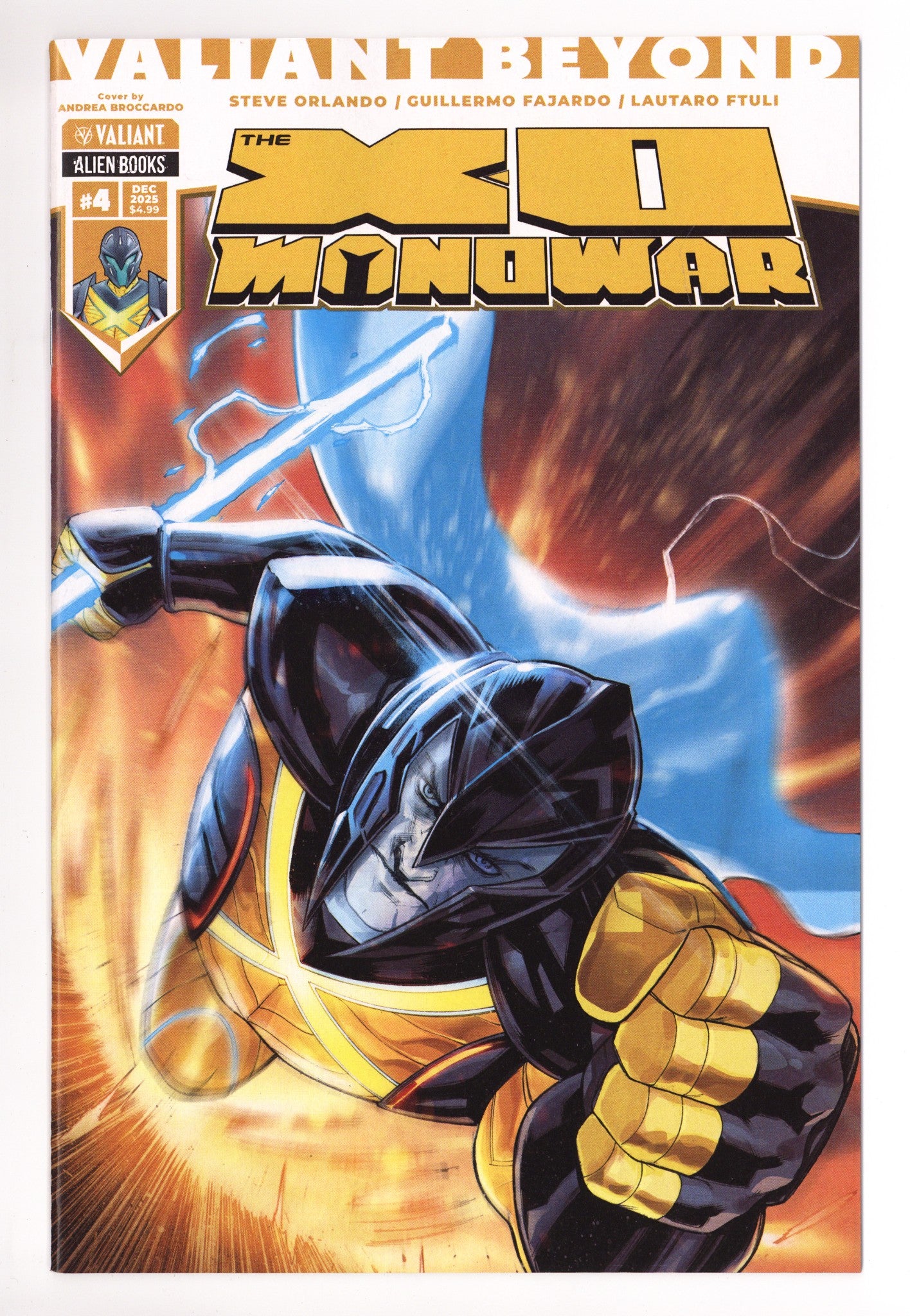 Valiant Beyond: The X-O Manowar 4 Broccardo Variant (2025)