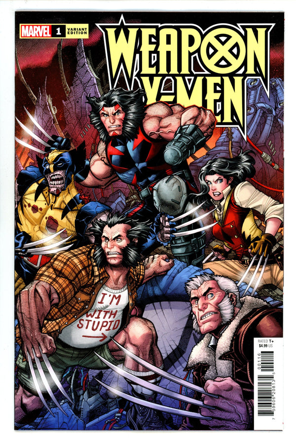 Weapon X-Men 1 Bradshaw Incentive Variant NM- (2024)