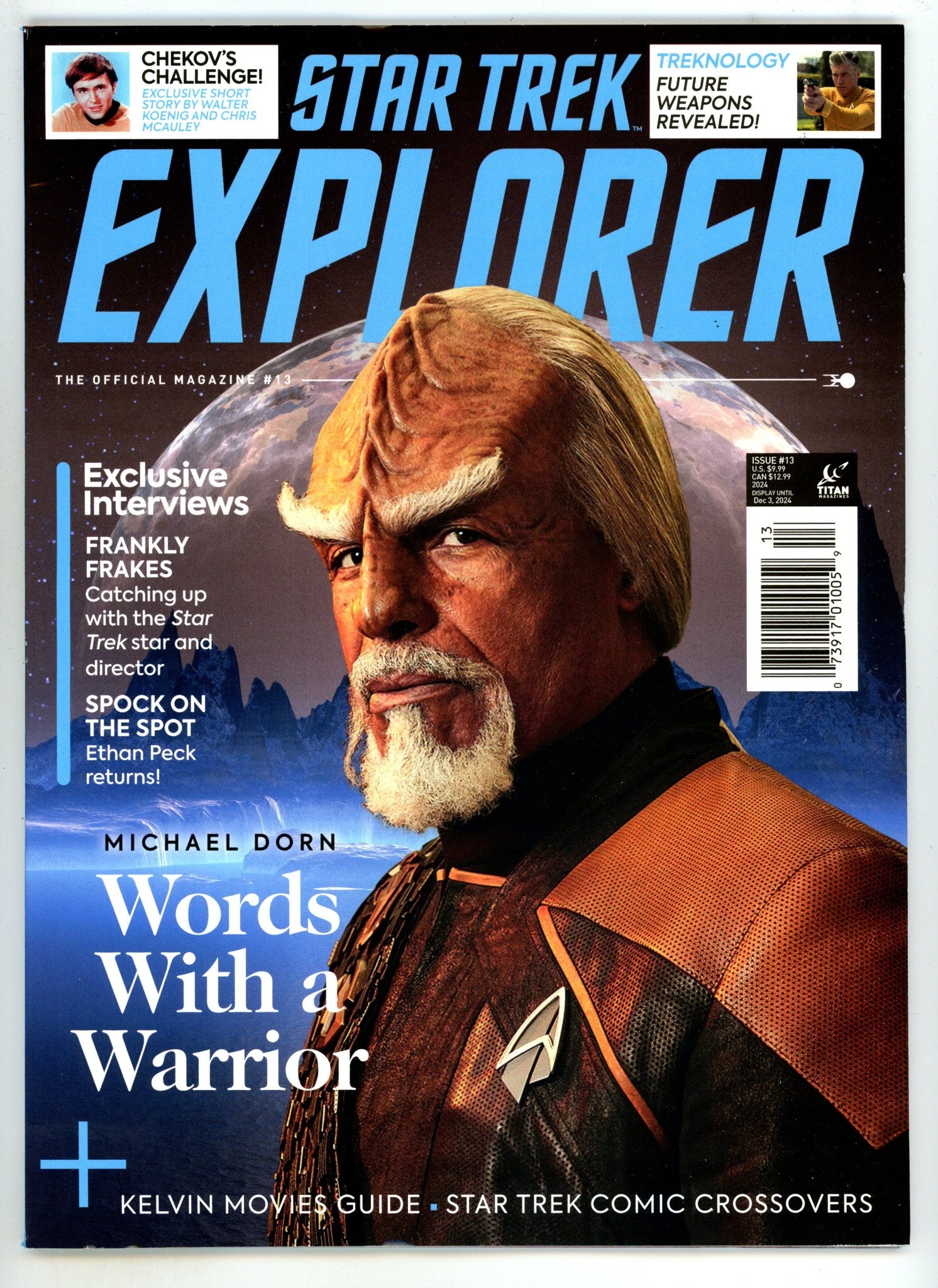 Star Trek Explorer Magazine 13 Newsstand Price Variant (2024)