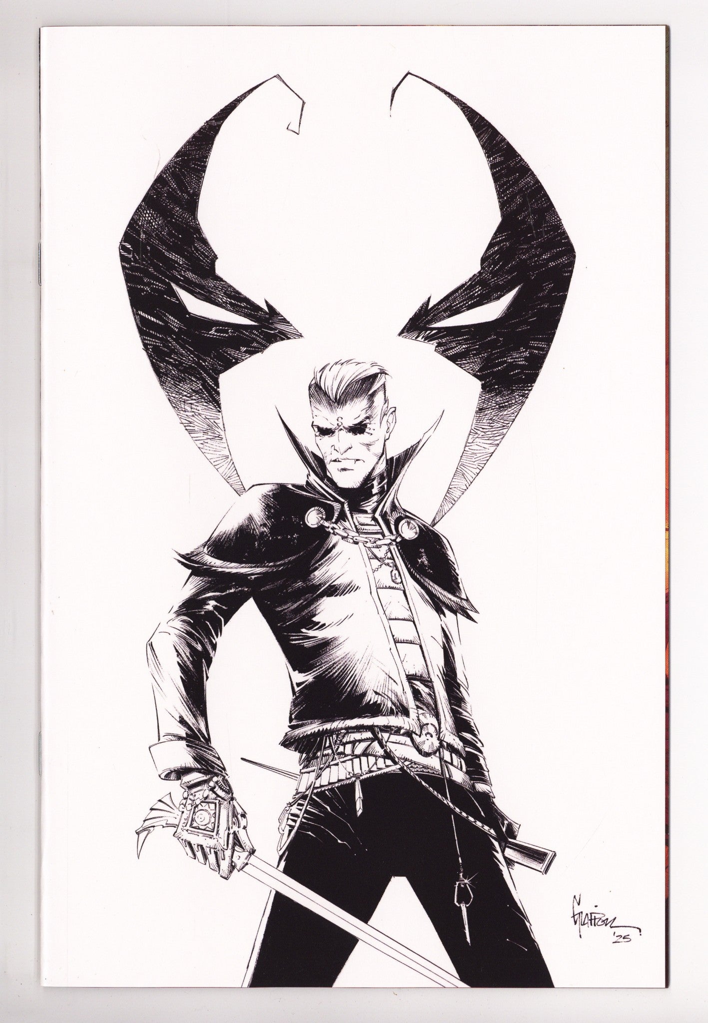 Spawn The Curse Of Sherlee Johnson  5 Glapion  B&W Virgin Variant   (2026)