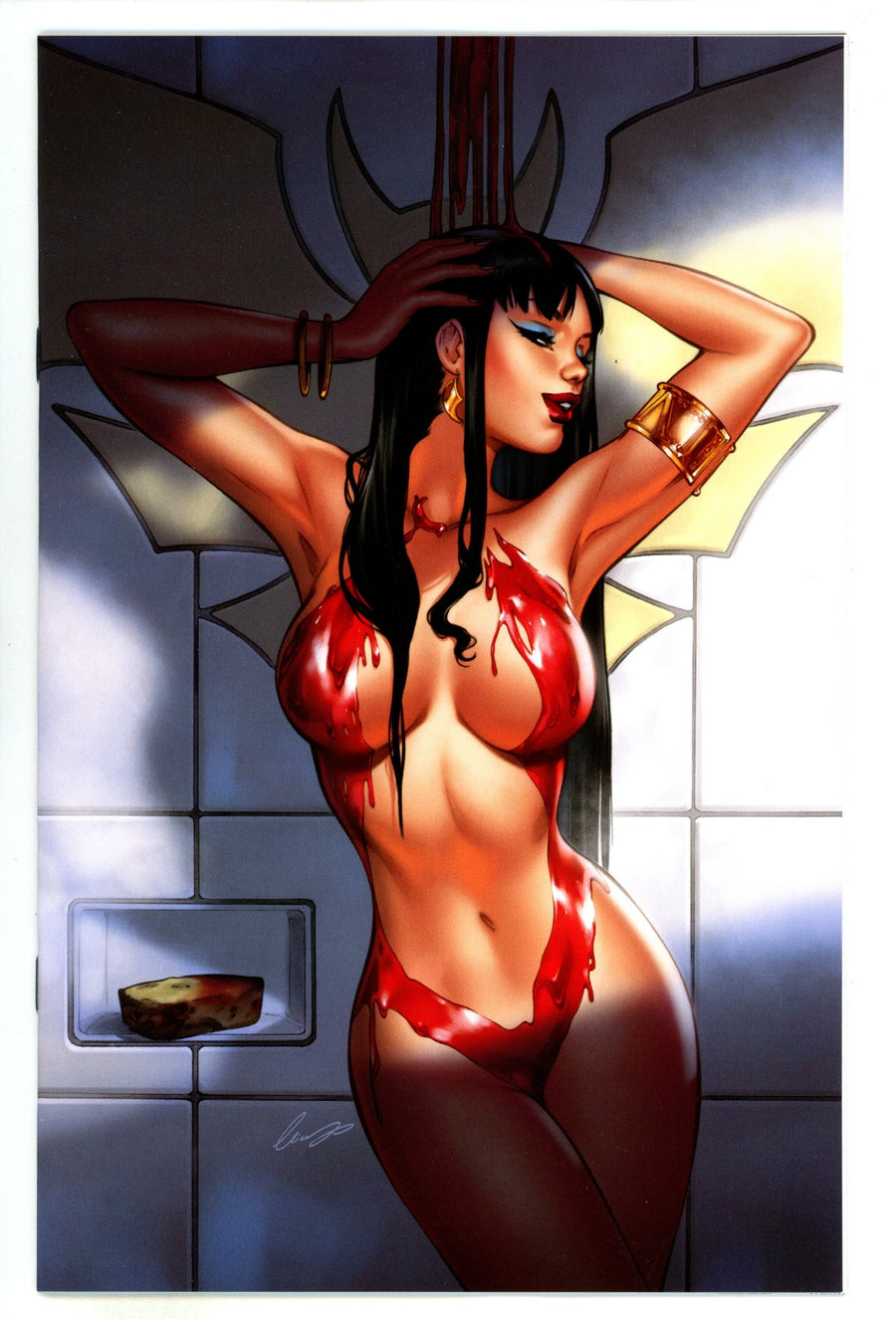 Vampirella Vol 7 672 Chatzoudis Virgin Incentive Variant NM+ (2024)