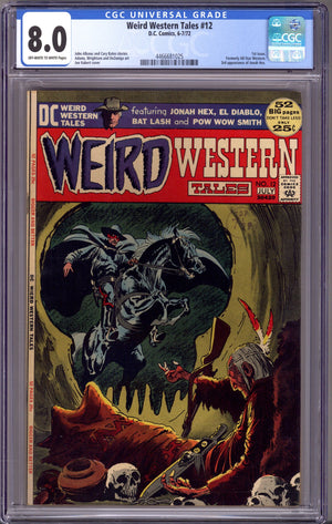 Weird Western Tales Vol 1 12 CGC 8.0 (VF) (1972)